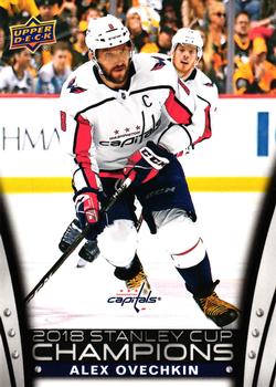 2018 Upper Deck Washington Capitals Stanley Cup #1 Alexander Ovechkin Front