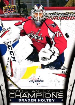 2018 Upper Deck Washington Capitals Stanley Cup #10 Braden Holtby Front