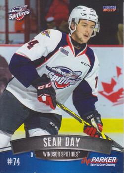 2016-17 Choice Windsor Spitfires (OHL) #20 Sean Day Front