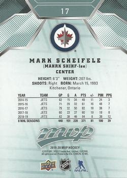 2019-20 Upper Deck MVP #17 Mark Scheifele Back