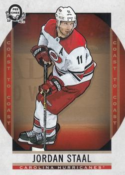 2018-19 O-Pee-Chee Coast to Coast #55 Jordan Staal Front