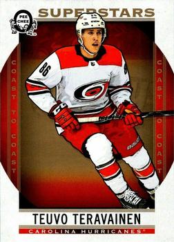 2018-19 O-Pee-Chee Coast to Coast #137 Teuvo Teravainen Front