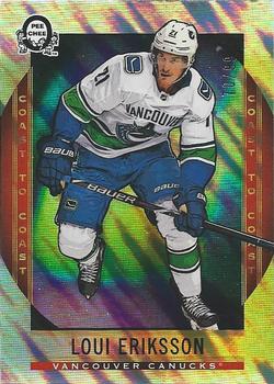 2018-19 O-Pee-Chee Coast to Coast - Polar Lights #67 Loui Eriksson Front