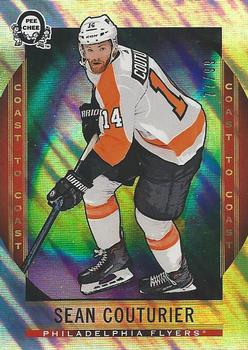 2018-19 O-Pee-Chee Coast to Coast - Polar Lights #74 Sean Couturier Front