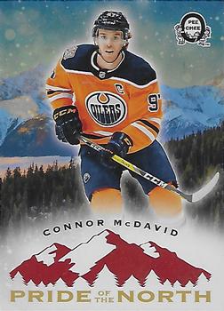 2018-19 O-Pee-Chee Coast to Coast - Pride of the North #P-47 Connor McDavid Front