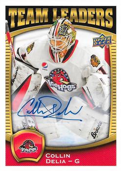 2018-19 Upper Deck AHL - Team Leaders Auto #TL-3 Collin Delia Front