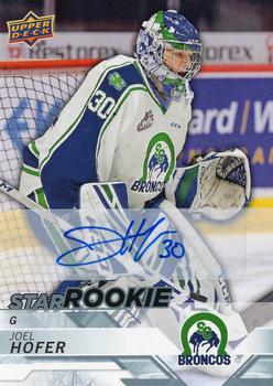 2018-19 Upper Deck CHL - Autographs #353 Joel Hofer Front