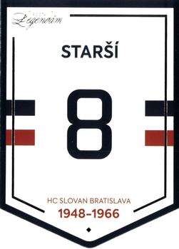 2018 SportZoo Pocta Legendam I. edicia - Plaketa #PL02 Jan Starsi Front