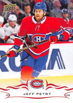 2018-19 Upper Deck Montreal Canadiens SGA Set 1 #MTL-4 Jeff Petry Front