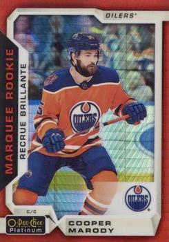 2018-19 O-Pee-Chee Platinum - Red Prism #183 Cooper Marody Front