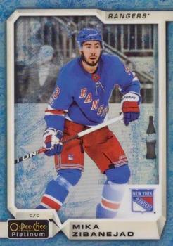 2018-19 O-Pee-Chee Platinum - Arctic Freeze #31 Mika Zibanejad Front