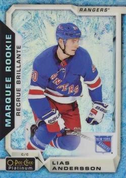 2018-19 O-Pee-Chee Platinum - Arctic Freeze #158 Lias Andersson Front