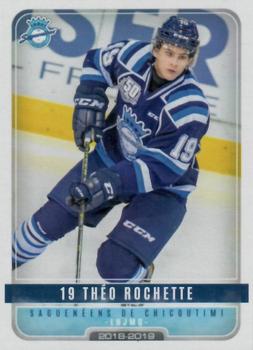 2018-19 Extreme Chicoutimi Sagueneens (QMJHL) #7 Theo Rochette Front
