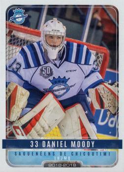 2018-19 Extreme Chicoutimi Sagueneens (QMJHL) #12 Daniel Moody Front