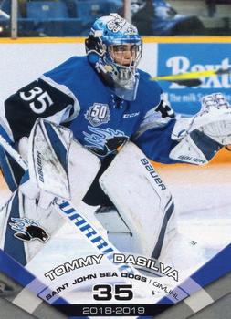 2018-19 Extreme Saint John Sea Dogs (QMJHL) #3 Tommy DaSilva Front