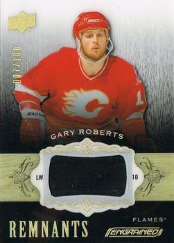 2018-19 Upper Deck Engrained - Remnants #R-GR Gary Roberts Front
