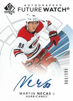 2018-19 SP Authentic - 2017-18 SP Authentic Update I #163 Martin Necas Front