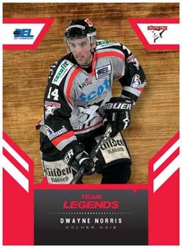 2008-09 Playercards (DEL) - Legends #LE10 Dwayne Norris Front