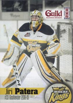 2018-19 Brandon Wheat Kings (WHL) #23 Jiri Patera Front