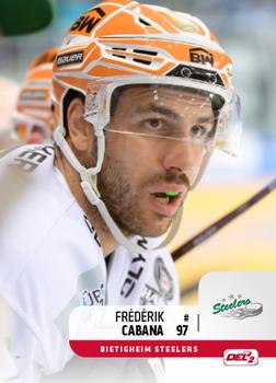 2018-19 Playercards (DEL2) #DEL2-030 Frédérik Cabana Front