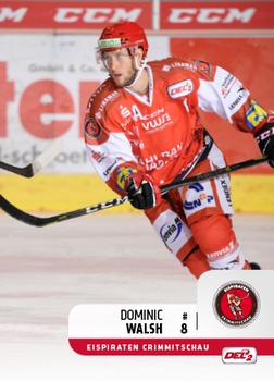 2018-19 Playercards (DEL2) #DEL2-076 Dominik Walsh Front