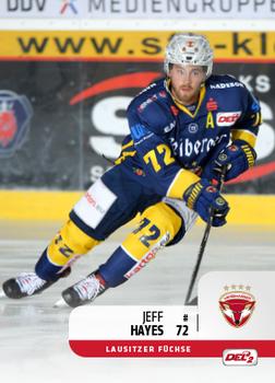 2018-19 Playercards (DEL2) #DEL2-302 Jeff Hayes Front