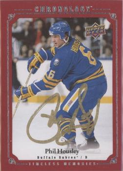 2018-19 Upper Deck Chronology - Canvas Autographs Red #CA-PH Phil Housley Front