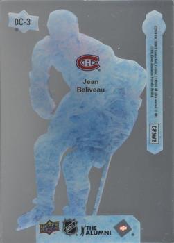 2018-19 Upper Deck Chronology - 0 Celsius #0C-3 Jean Beliveau Back