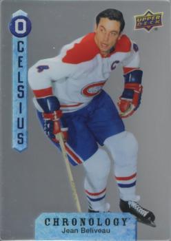 2018-19 Upper Deck Chronology - 0 Celsius #0C-3 Jean Beliveau Front