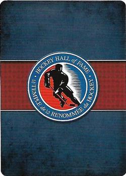 2014 Frameworth Hockey Legends Playing Cards #10♦ Glenn Hall Back