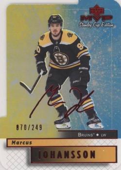 2019-20 Upper Deck MVP - Stanley Cup Edition 20th Anniversary Colors & Contours #8 Marcus Johansson Front