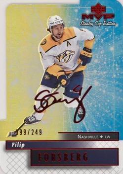 2019-20 Upper Deck MVP - Stanley Cup Edition 20th Anniversary Colors & Contours #36 Filip Forsberg Front