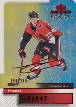 2019-20 Upper Deck MVP - Stanley Cup Edition 20th Anniversary Colors & Contours #76 Thomas Chabot Front