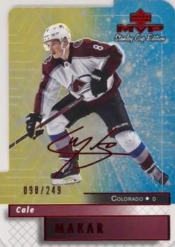 2019-20 Upper Deck MVP - Stanley Cup Edition 20th Anniversary Colors & Contours #100 Cale Makar Front