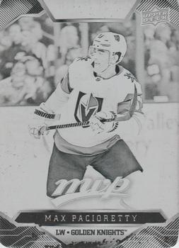 2019-20 Upper Deck MVP - Printing Plates Black #211 Max Pacioretty Front