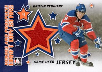 2011-12 In The Game Heroes & Prospects Update - Draft Day Stars - Silver #DDSJ-04 Griffin Reinhart Front