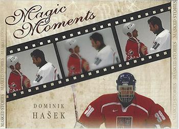 2014 OFS Plus Masked Stories - Magic Moments #MM-4 Dominik Hasek Front