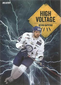 2014-15 SHL Elitset - High Voltage #10 Kevin Kapstad Front