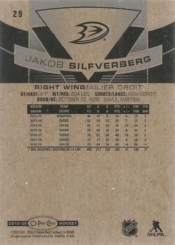 2019-20 O-Pee-Chee - Blue Border #29 Jakob Silfverberg Back