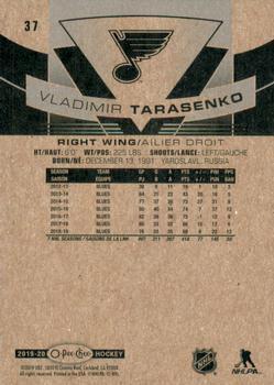 2019-20 O-Pee-Chee - Blue Border #37 Vladimir Tarasenko Back