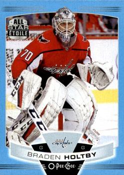 2019-20 O-Pee-Chee - Blue Border #477 Braden Holtby Front