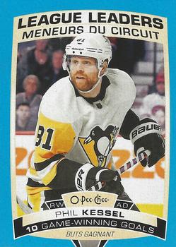 2019-20 O-Pee-Chee - Blue Border #586 Phil Kessel Front