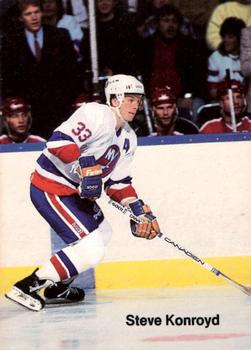 1987-88 New York Islanders Police #2 Steve Konroyd Front