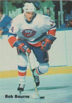 1985-86 New York Islanders Police #3 Bob Bourne Front