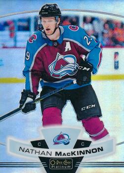 2019-20 O-Pee-Chee - O-Pee-Chee Platinum Preview #P-3 Nathan MacKinnon Front