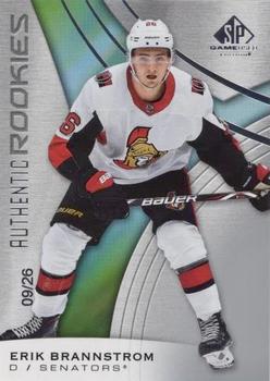 2019-20 SP Game Used #117 Erik Brannstrom Front