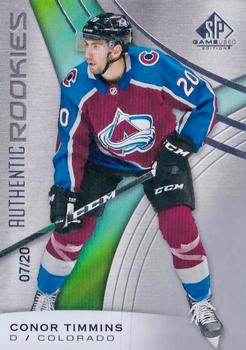 2019-20 SP Game Used #128 Conor Timmins Front