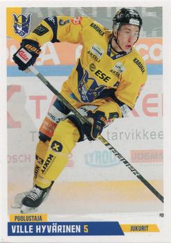 2019-20 Cardset Finland Series 1 #038 Ville Hyvärinen Front