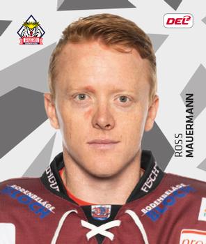 2019-20 Playercards Stickers (DEL) #067 Ross Mauermann Front
