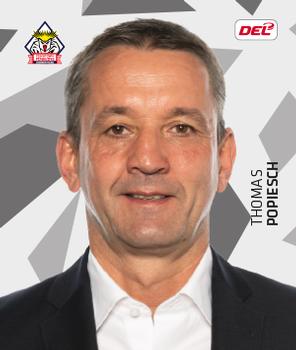 2019-20 Playercards Stickers (DEL) #077 Thomas Popiesch Front